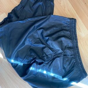 Zara Leather Joggers
